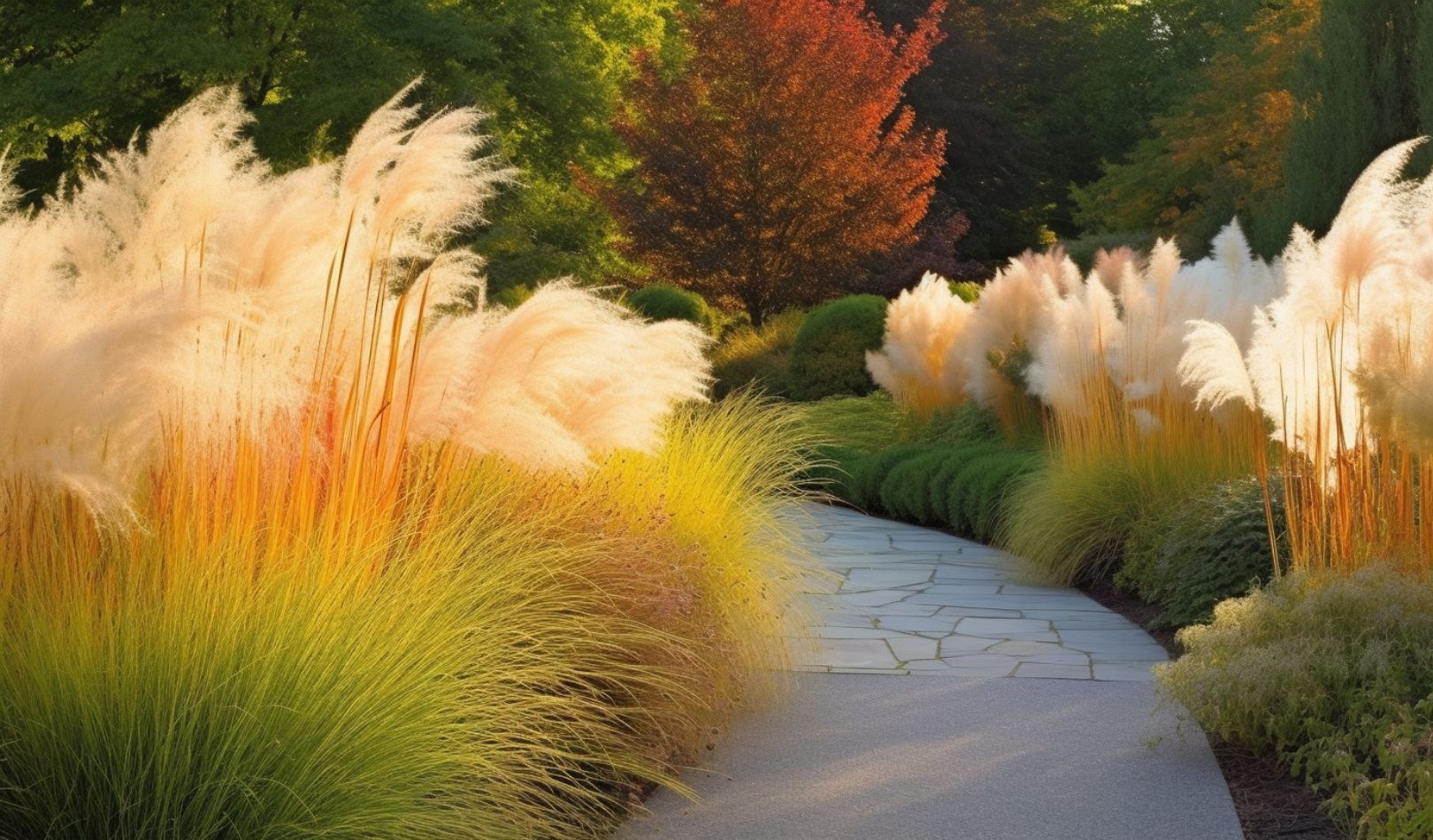 Les Graminées Hautes - miscanthus sinensis