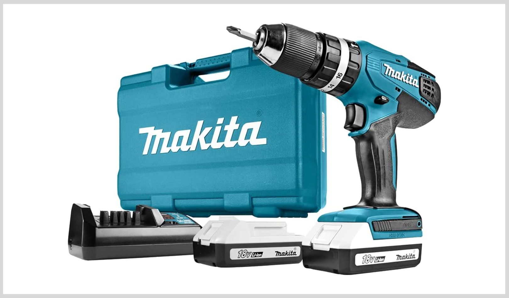 MAKITA Perceuse Visseuse à Percussion HP457DWE10