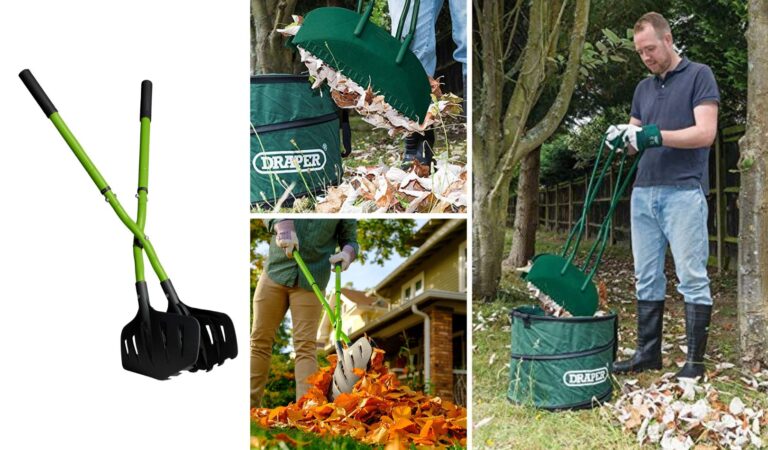 Une Pince pour ramasser les feuilles sans effort