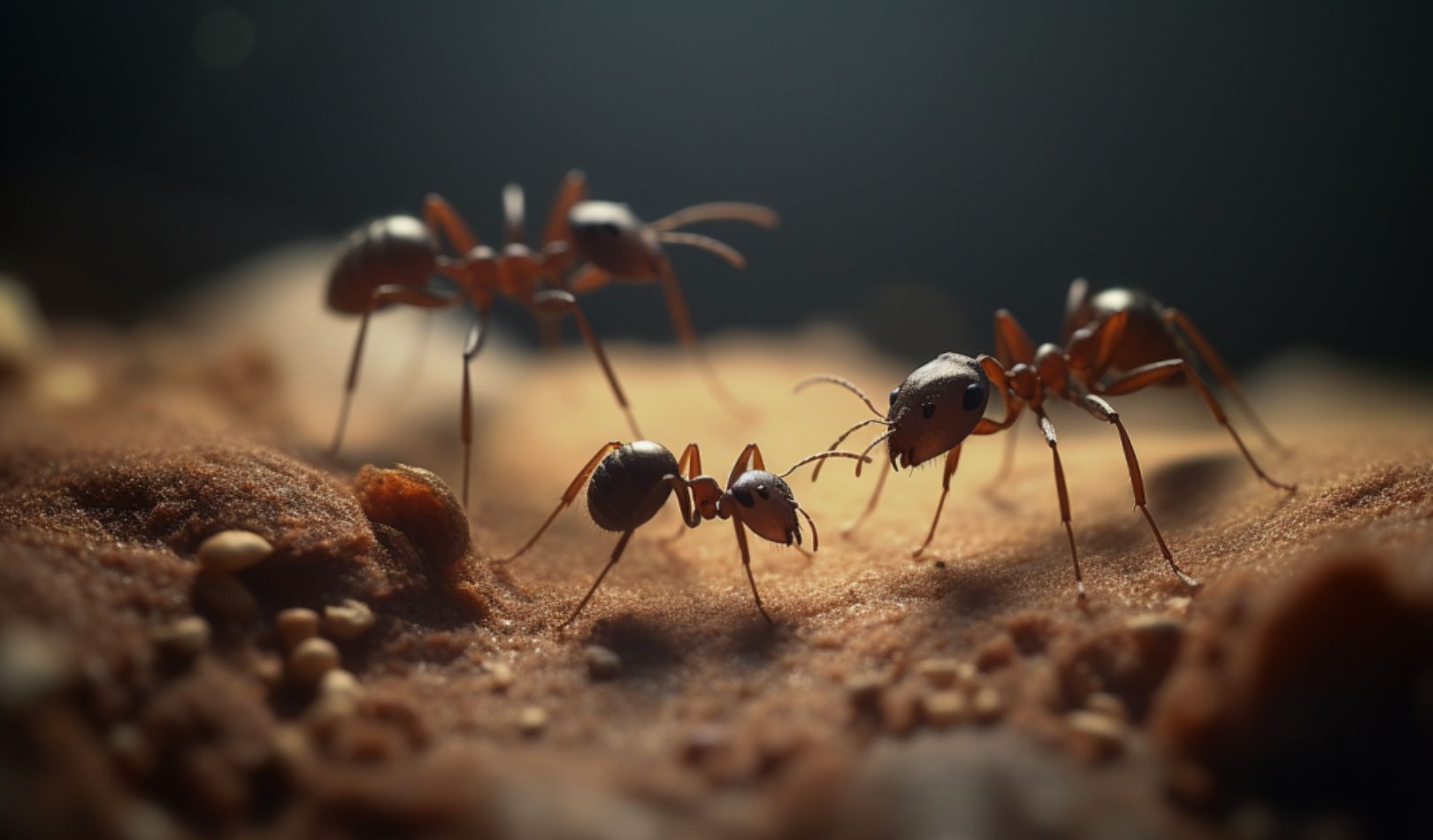 Utiliser de la terre de diatomées pour combattre les fourmis