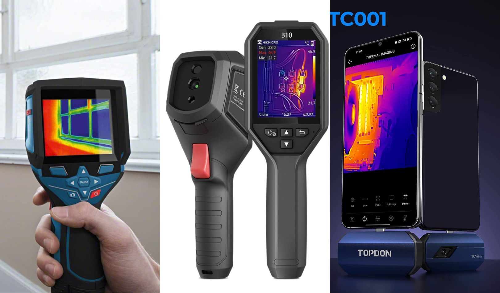 Caméras Thermiques - Guide d'achat 2023