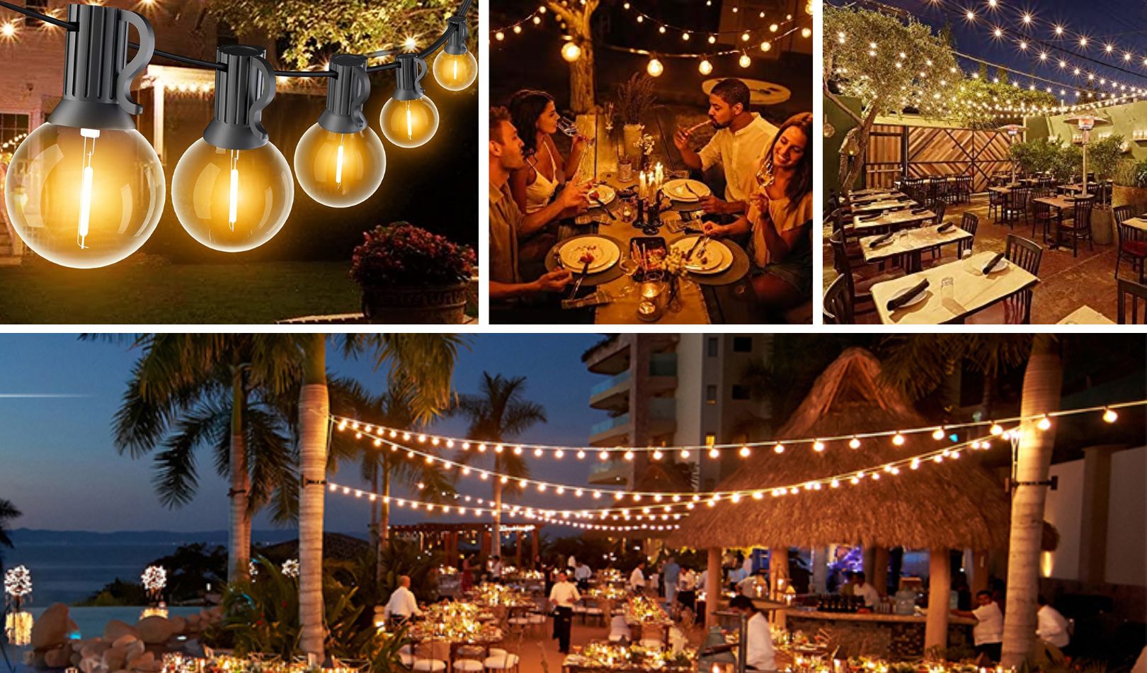 Meilleures Guirlandes solaires pour illuminer vos soirées d'été
