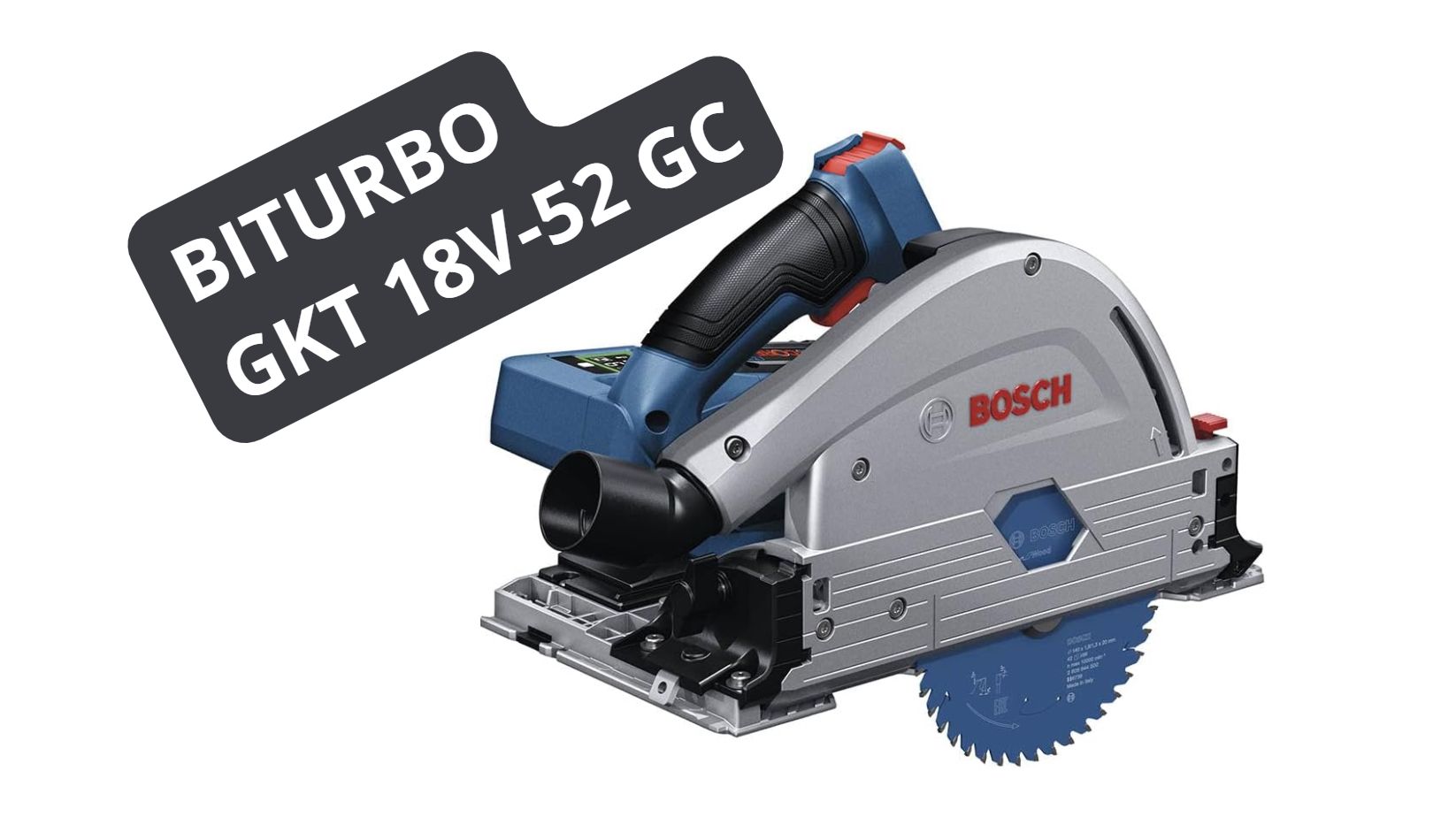 Scie Plongeante BOSCH BITURBO GKT 18V-52 GC