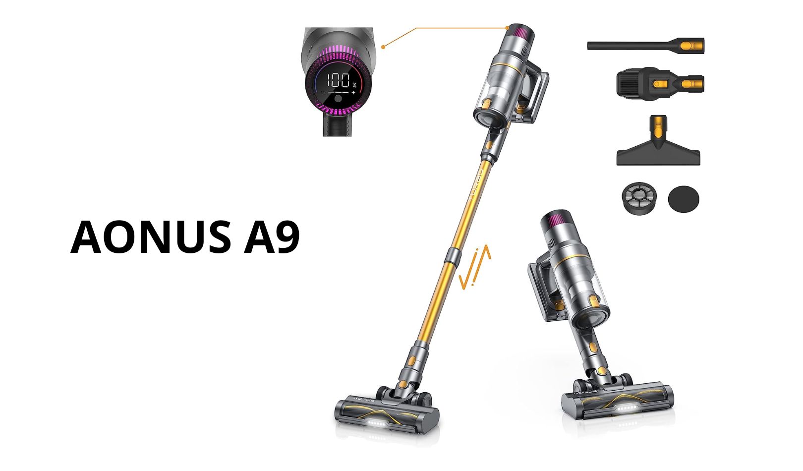 AONUS A9 L'Aspirateur Balai Qui Bouscule les Géants