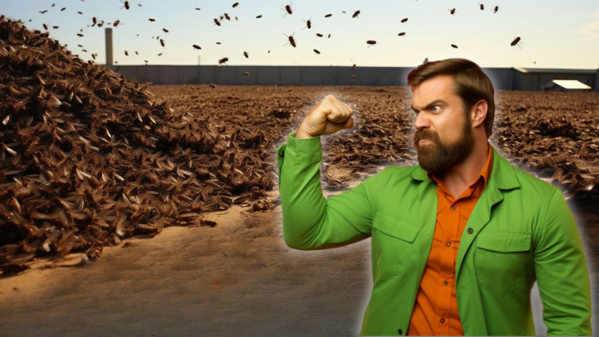 20000 mouches en 1 semaine