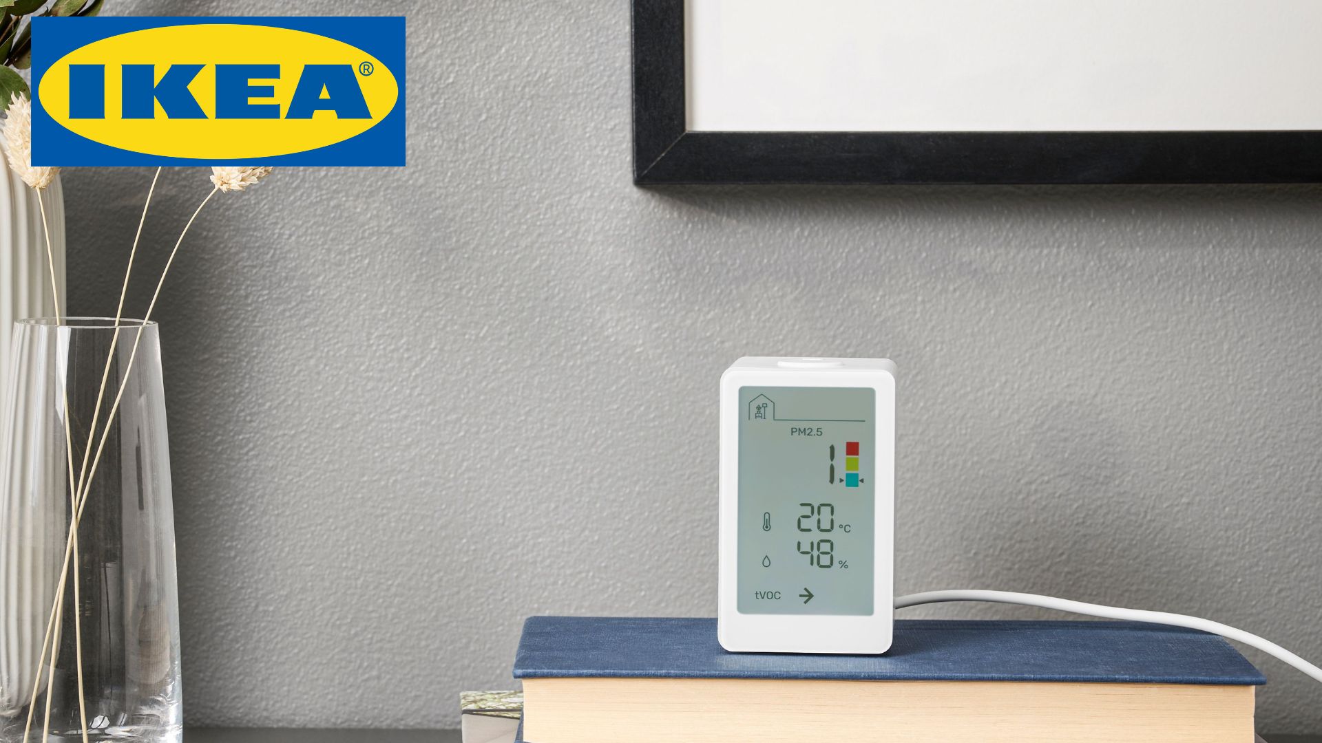 IKEA, son nouveau capteur intelligent VINDSTYRKA capable de mesurer la Qualité de l'Air Intérieur