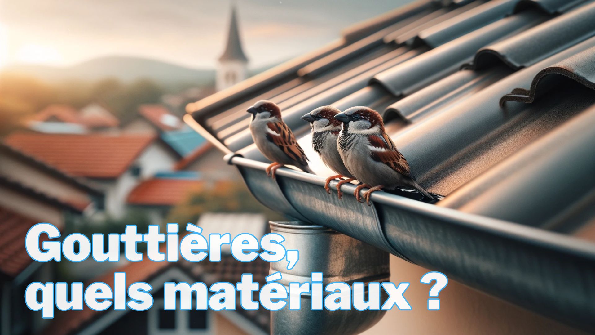 Gouttières quels matériaux