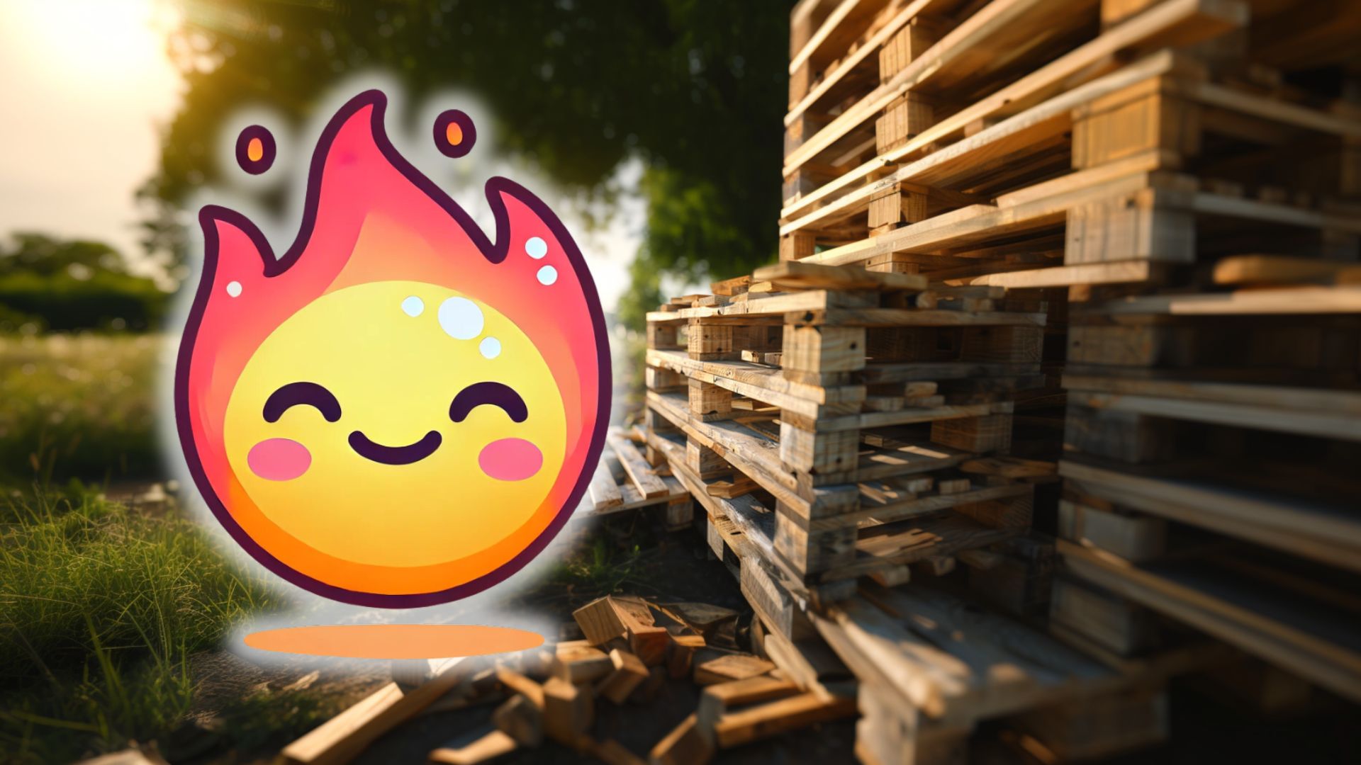 Peut-on se chauffer en brulant des palettes de bois ?