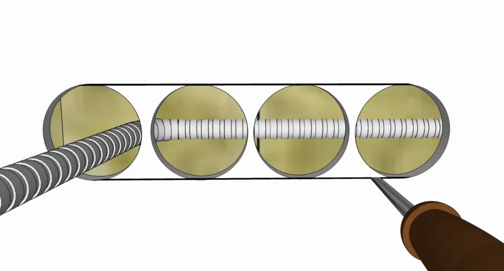 Découpage éléments indésirables Découpage des éléments indésirables à la scie placo