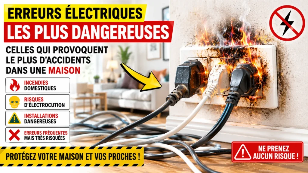 Erreurs électriques danger à domicile Erreurs électriques danger à domicile