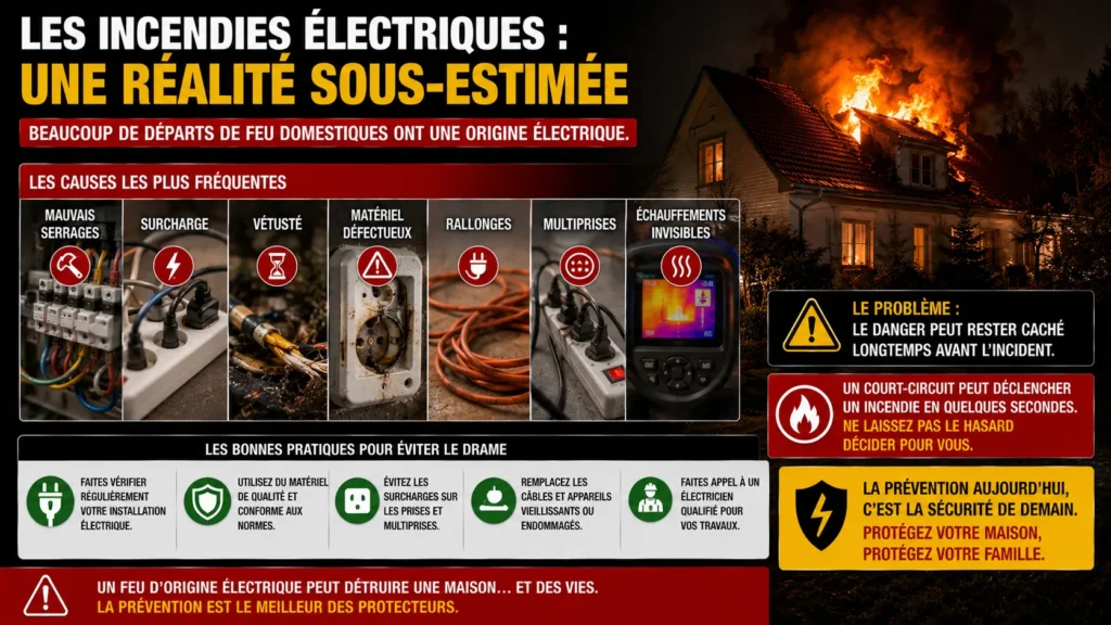 Prévention des incendies électriques Incendies électriques prévention essentielle