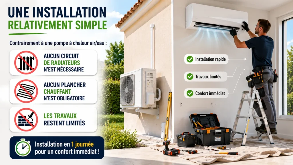 Installation rapide split Installation rapide split