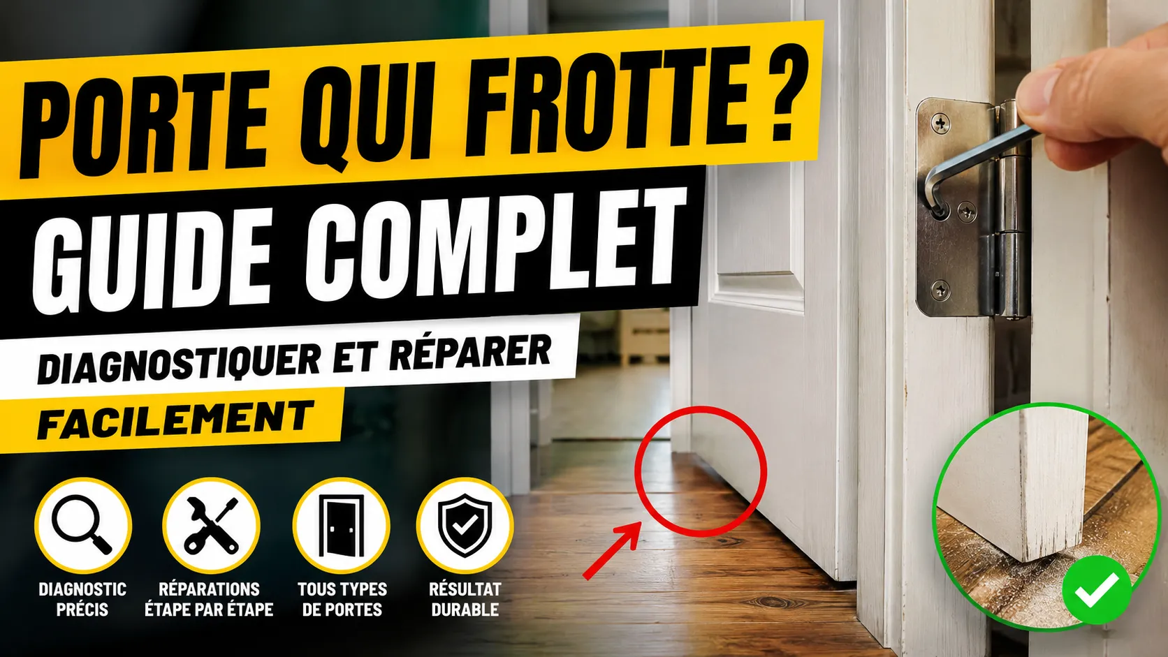 Porte qui frotte, Guide complet