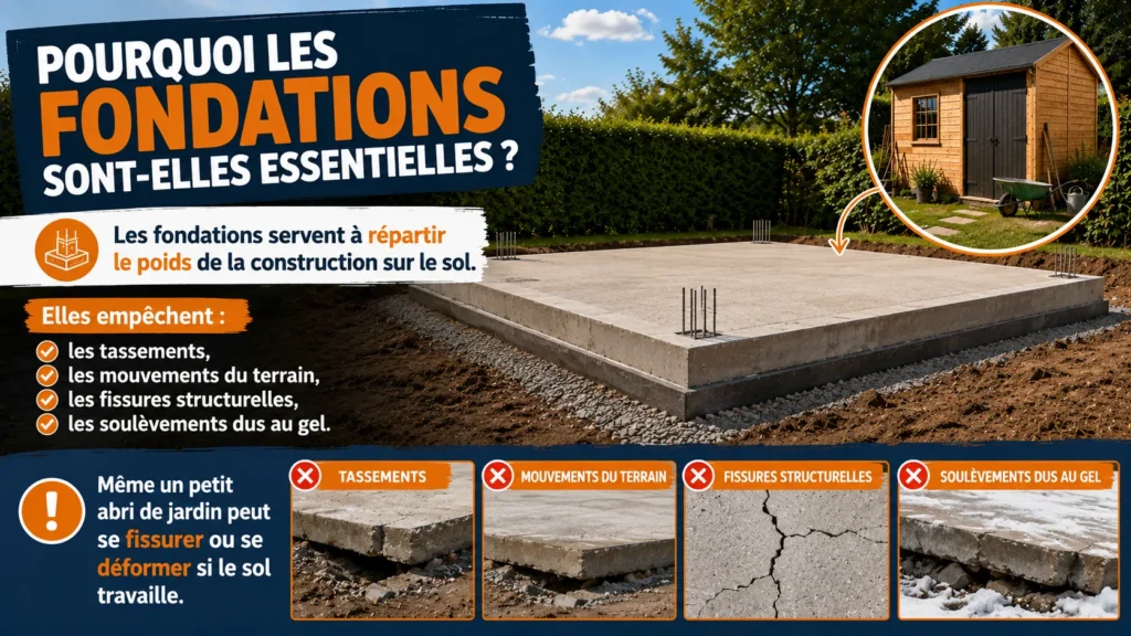 Rôle des fondations dans une dalle béton Pourquoi les fondations sont essentielles pour une dalle béton