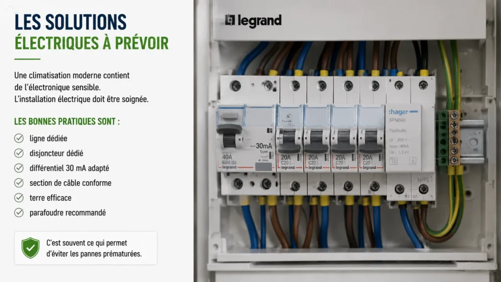 Solutions électriques pour la climatisation Solutions électriques pour la climatisation