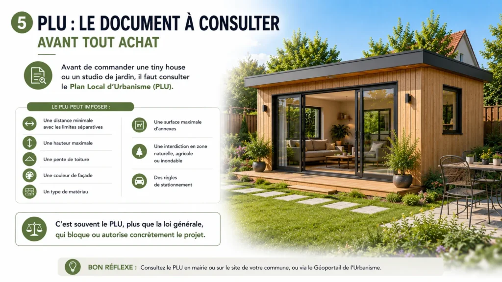 Consultez le PLU avant achat Consultez le PLU avant achat