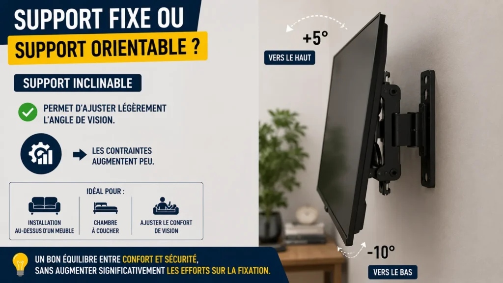 Fixation et confort pour TV Fixation et confort pour TV