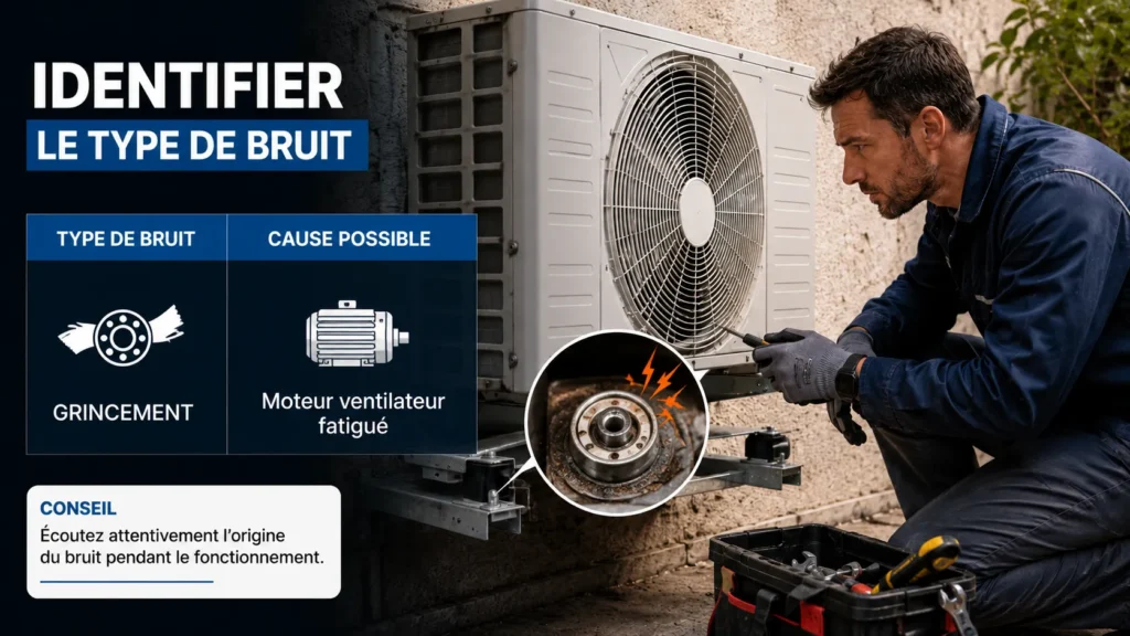 Grincement Moteur Ventilateur fatigué Grincement Moteur Ventilateur fatigué