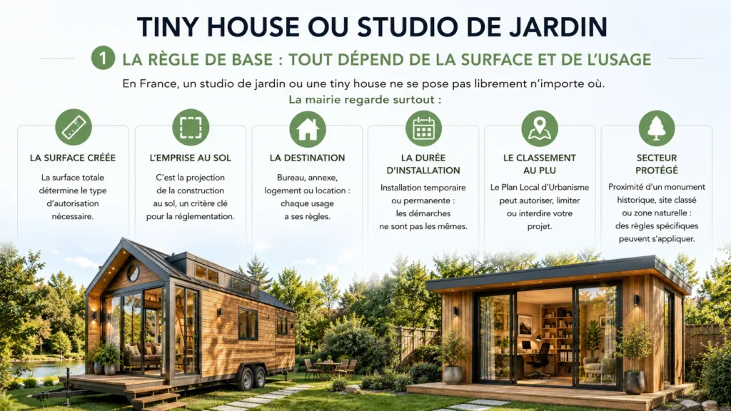 studio de jardin ou Tiny house studio de jardin ou Tiny house