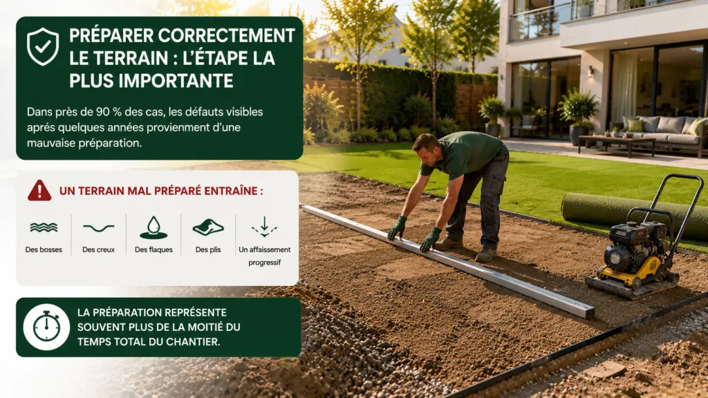 Préparer correctement le terrain Préparer correctement le terrain