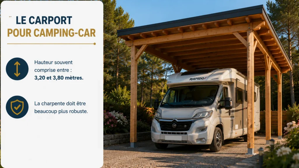 Carport moderne pour Camping-car Carport moderne pour Camping-car