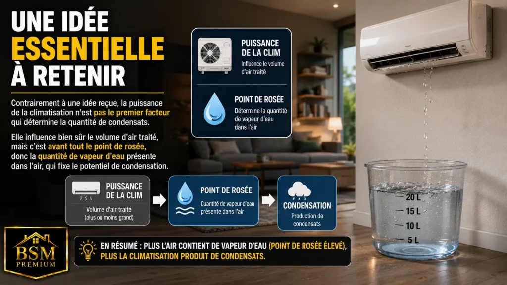 Condensation et climatisation expliquées Condensation et climatisation expliquées