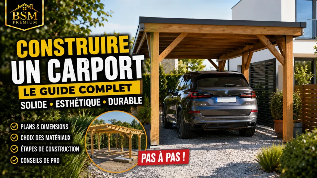Construire un carport moderne Construire un carport moderne