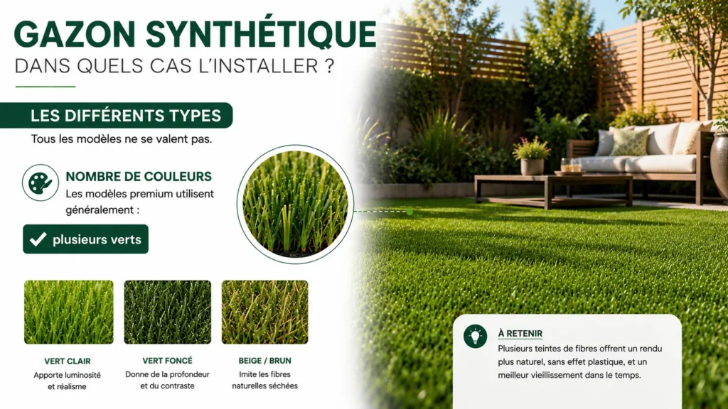 Gazon synthétique conseils et options Gazon synthétique conseils et options