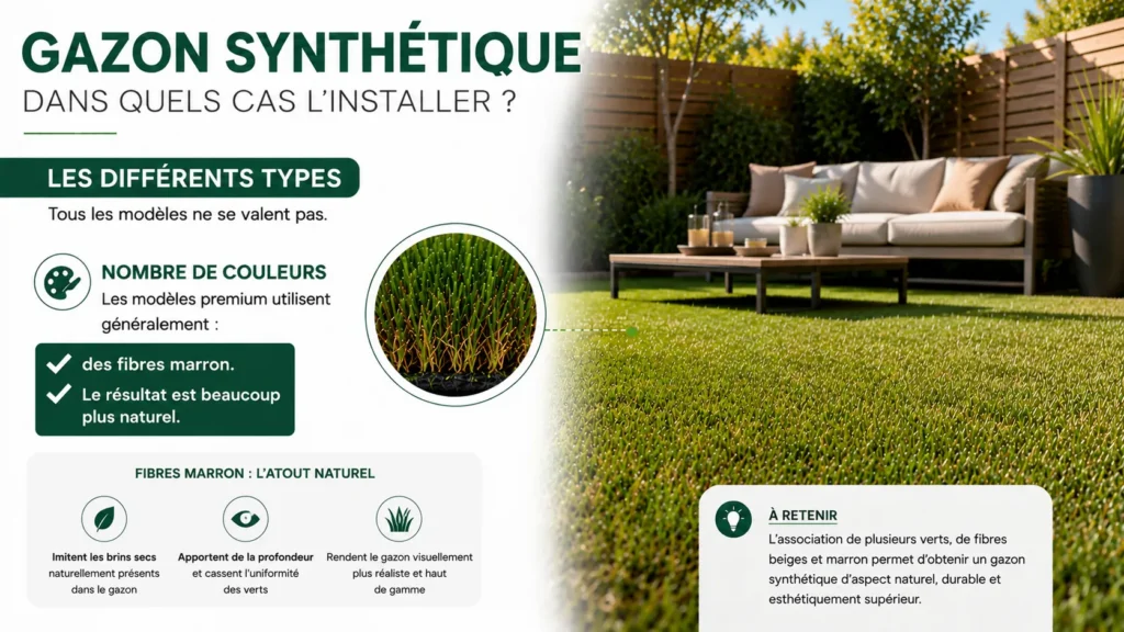 Gazon synthétique esthétique et durabilité Gazon synthétique esthétique et durabilité