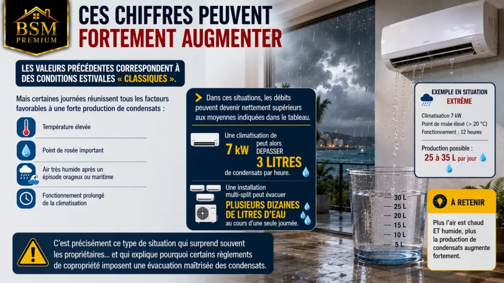 Gestion des condensats de climatisation Gestion des condensats de climatisation
