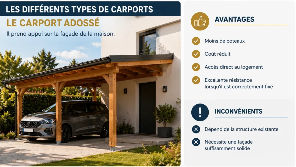Le Carport Adossé Le Carport Adossé