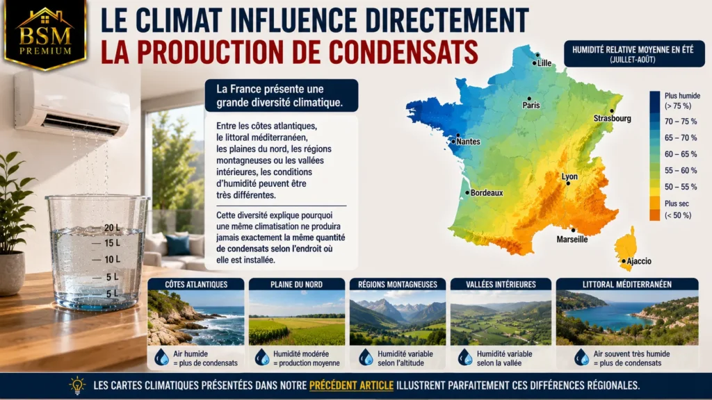 L'impact du climat sur les condensats L'impact du climat sur les condensats