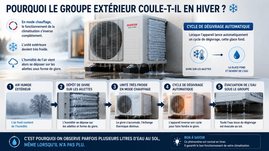 Pourquoi l'unité extérieure givre-t-elle Pourquoi l'unité extérieure givre-t-elle