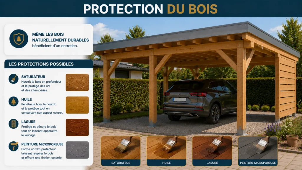 Protection du bois et traitements possibles Protection du bois et traitements possibles