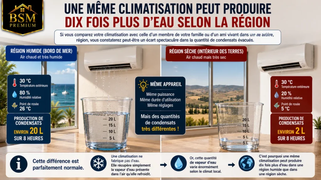 Une climatisation, deux régions, une différence Une climatisation, deux régions, une différence