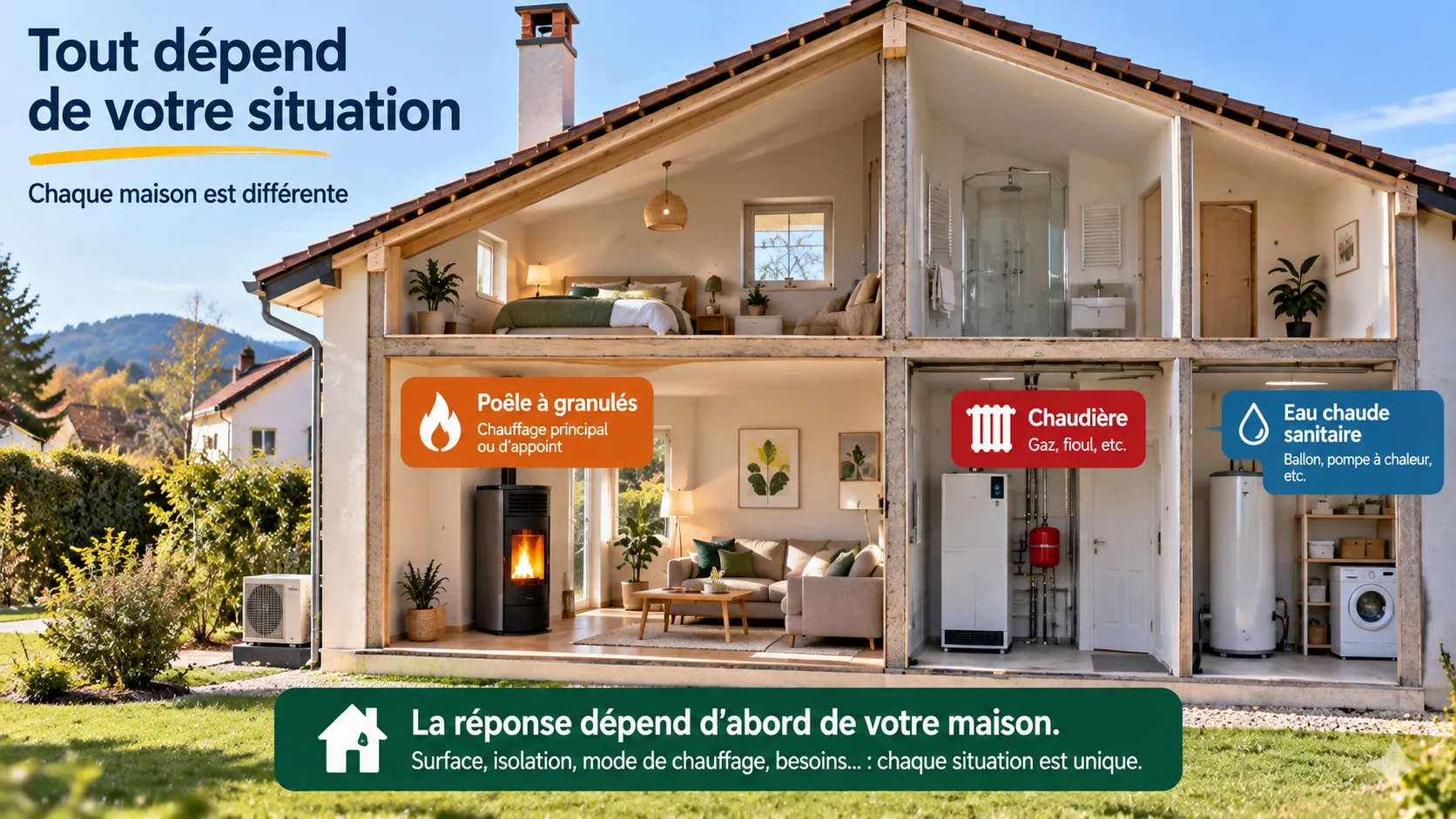 Tout dépend de votre maison Tout dépend de votre maison