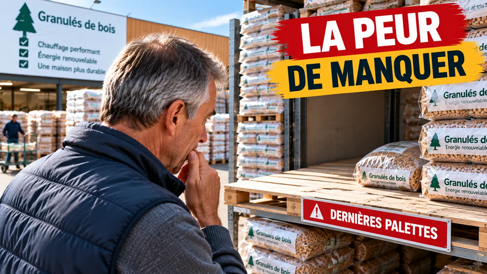 La peur de manquer de granulés La peur de manquer de granulés