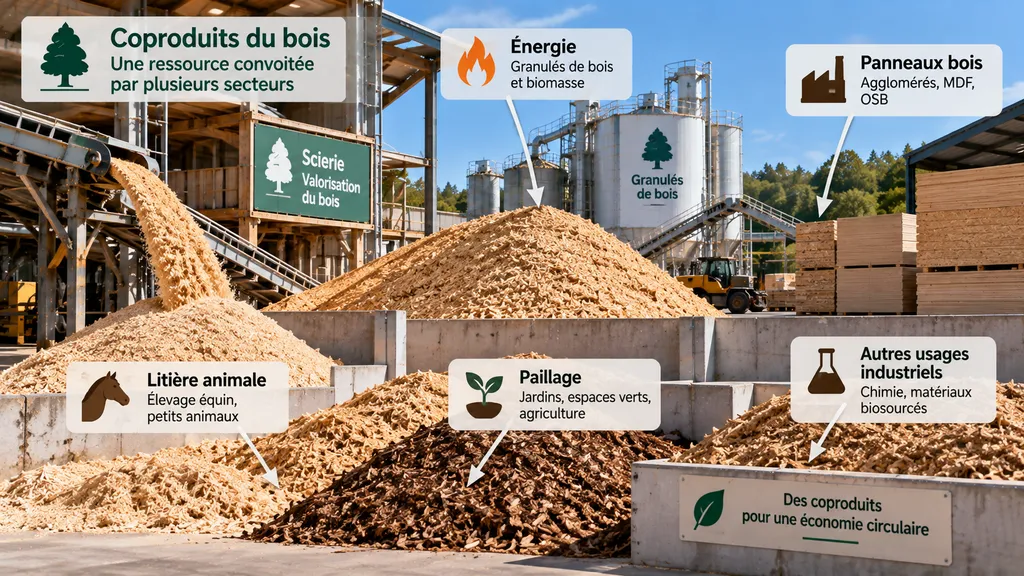 Coproduits du bois : une ressource polyvalente Coproduits du bois une ressource polyvalente