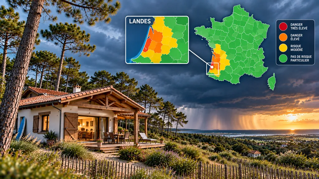 Alerte météo sur les Landes côtières Alerte météo sur les Landes côtières