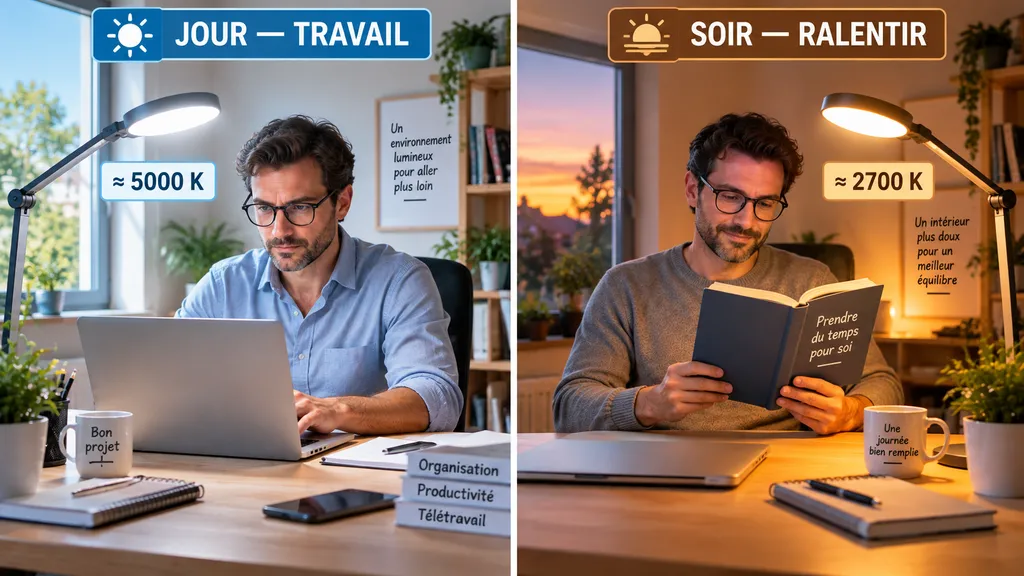 Bureau maison, du travail à la détente Bureau maison, du travail à la détente