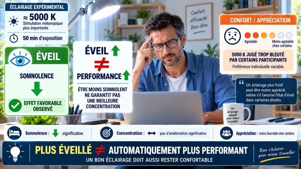 Éclairage, éveil et performance au travail Éclairage, éveil et performance au travail